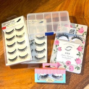 False Eyelashes and Storage Case